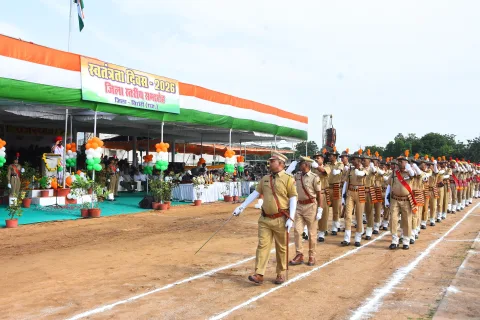 जिले में हर्षाेल्लास से मनाया गया स्वाधीनता दिवस