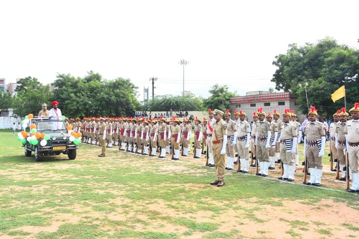 जिले में हर्षाेल्लास से मनाया गया स्वाधीनता दिवस